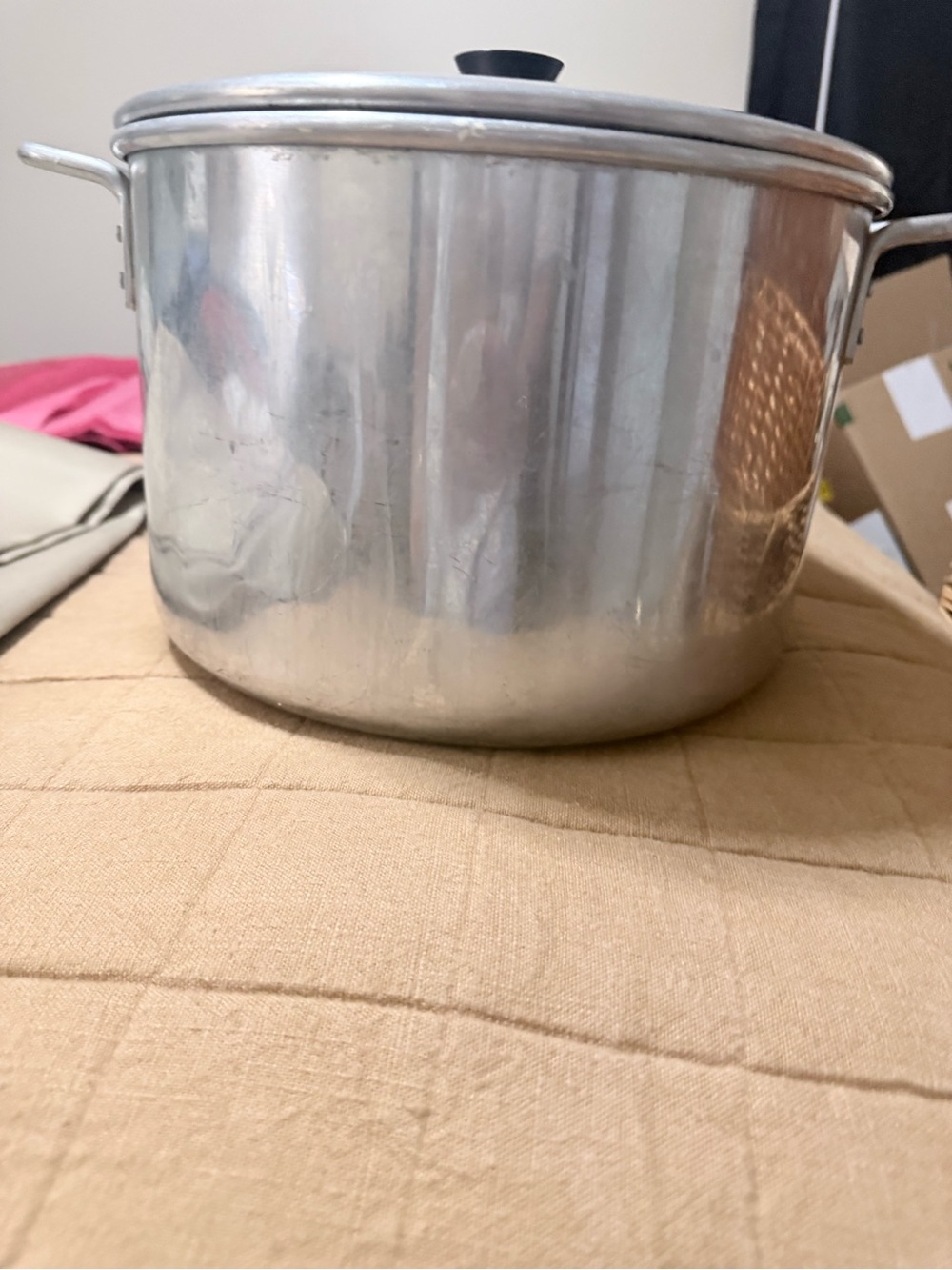 Classic Stainless Steel Stock Pot with Lid - Silver